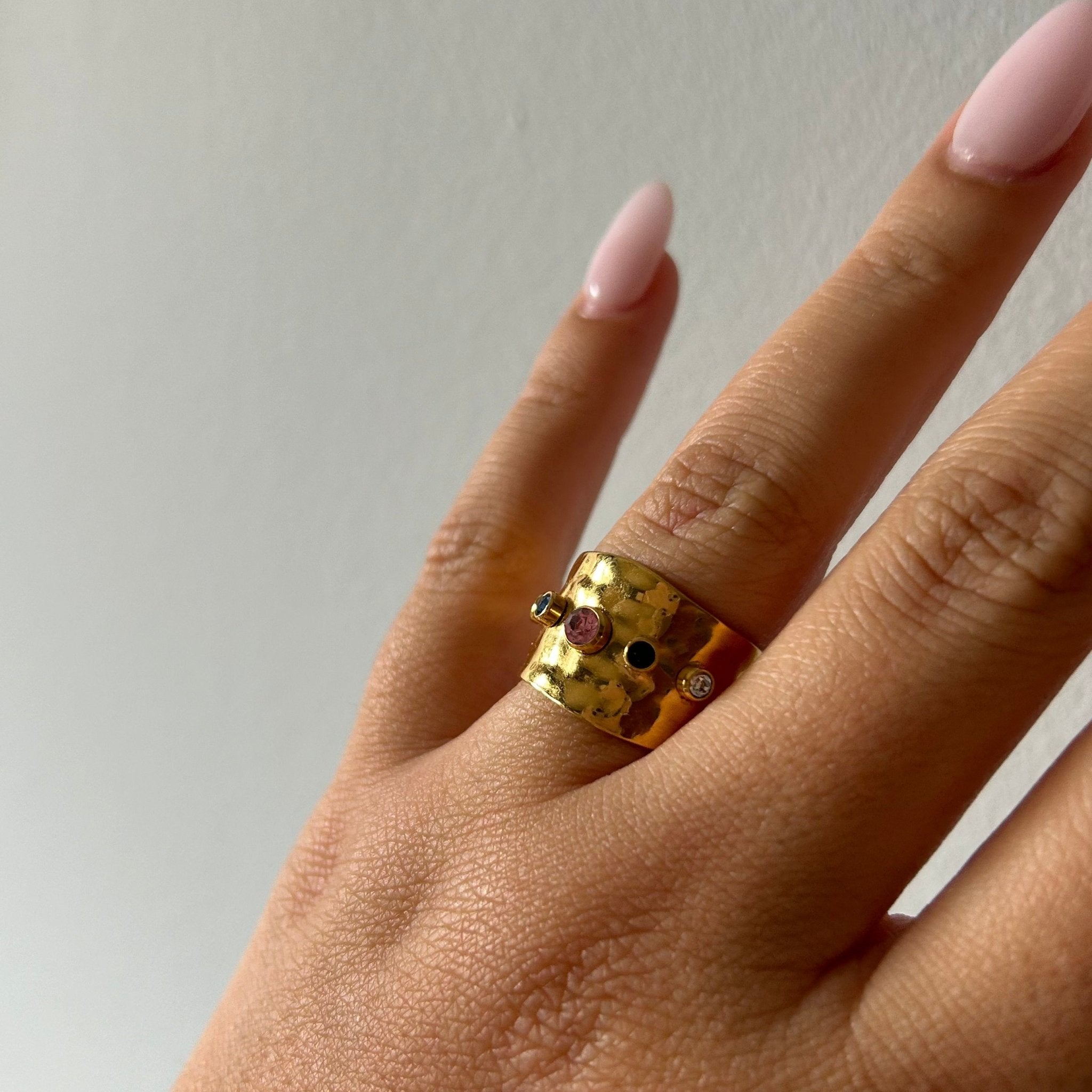 Anillo Acebo Gold - El jardín de las joyas