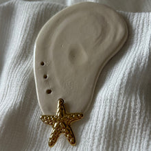 Load image into Gallery viewer, Pendientes Estrella Marina - El jardín de las joyas