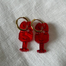 Load image into Gallery viewer, Pendientes Langosta - El jardín de las joyas