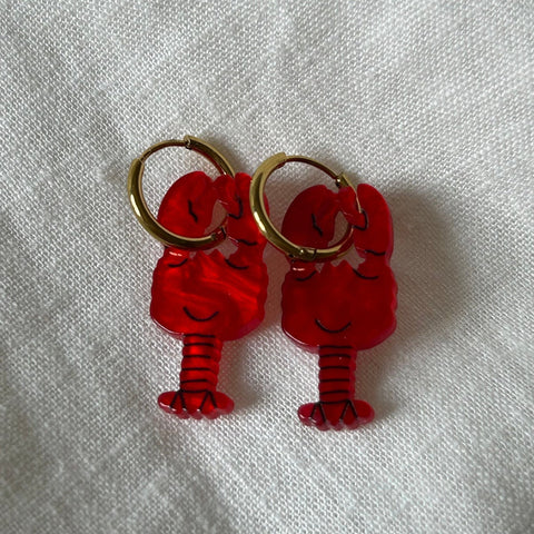 Pendientes Langosta