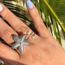 Load image into Gallery viewer, Anillo Estrella de Mar Silver - El jardín de las joyas