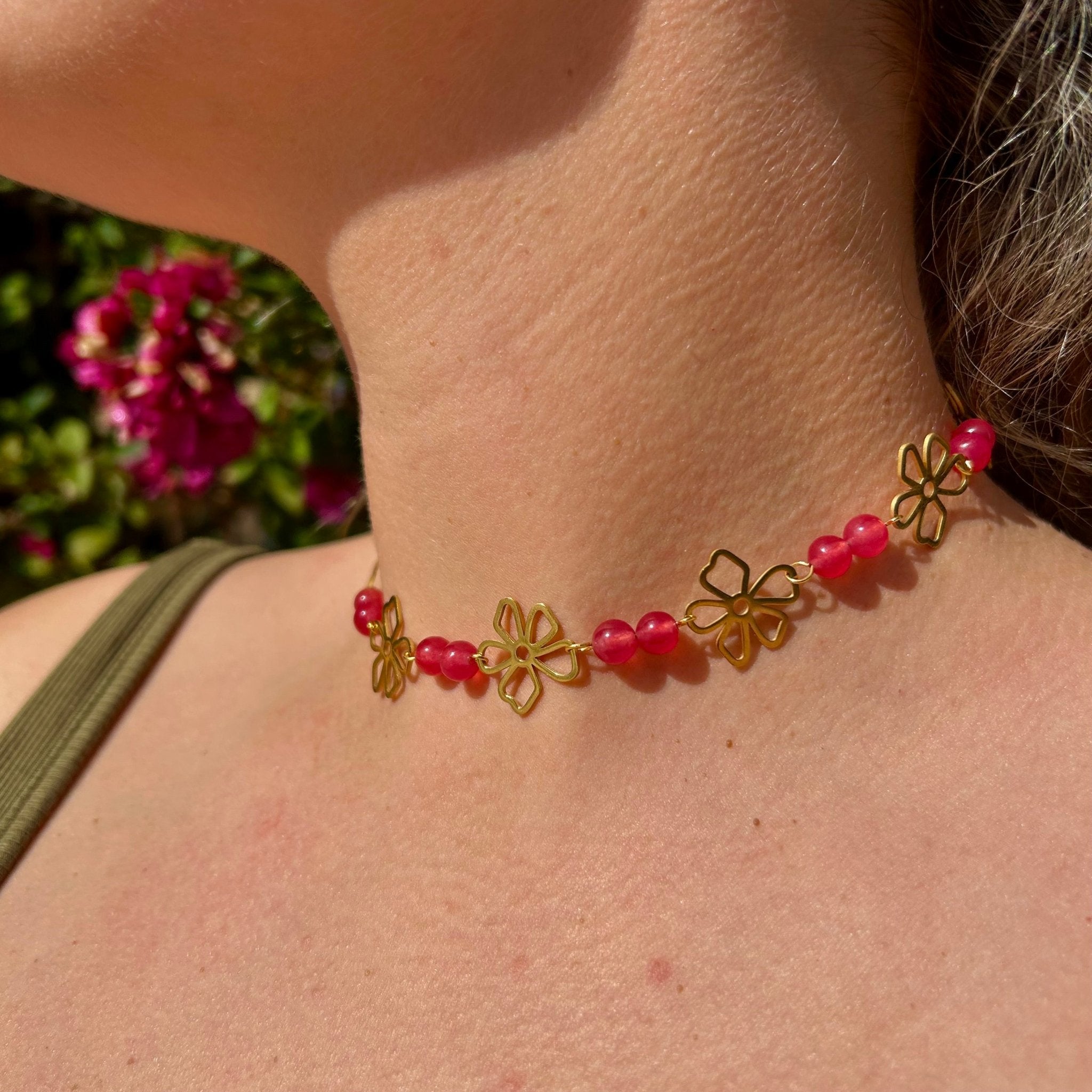 Collar Gelidium - El jardín de las joyas
