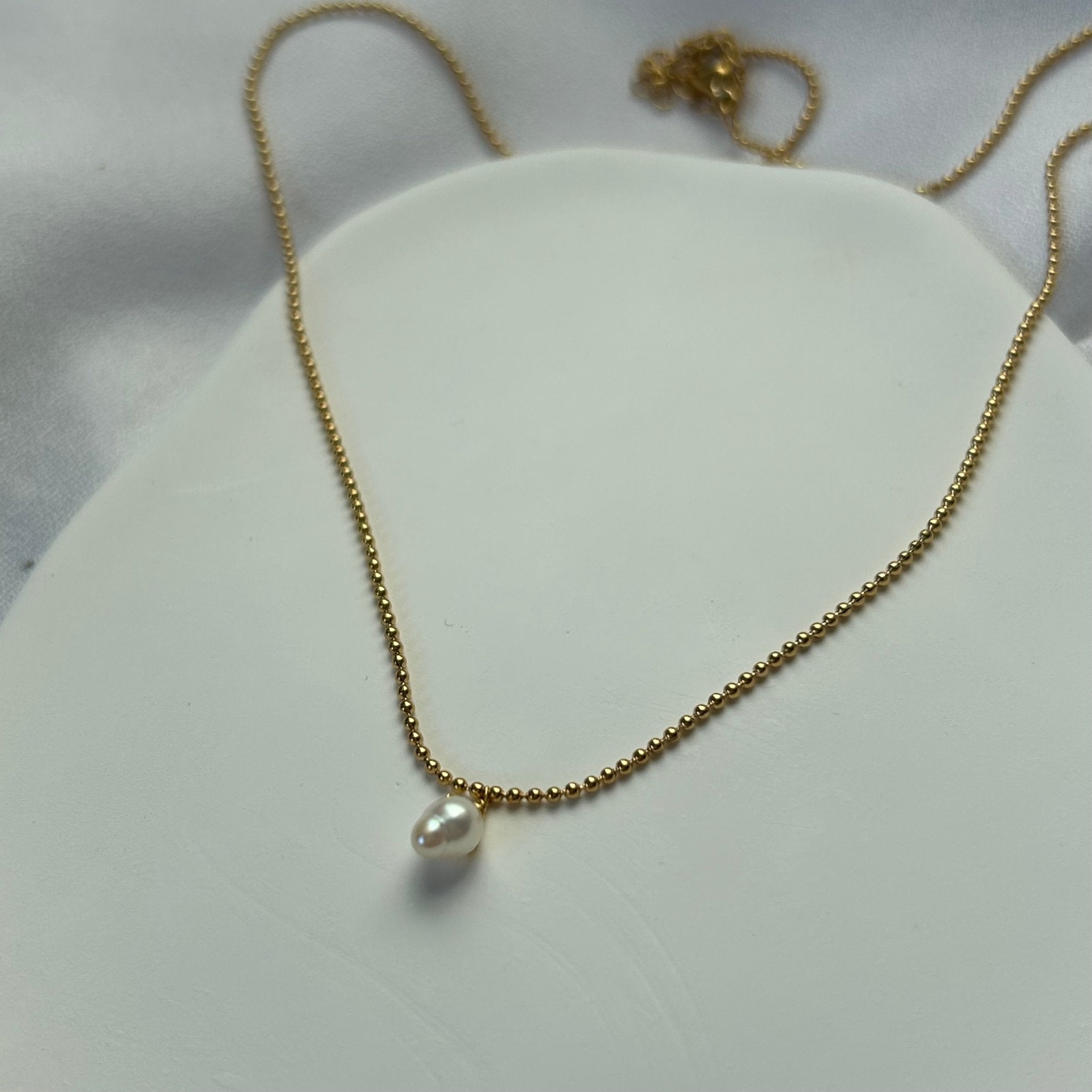 Collar Achira Gold - El jardín de las joyas