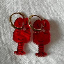 Load image into Gallery viewer, Pendientes Langosta - El jardín de las joyas
