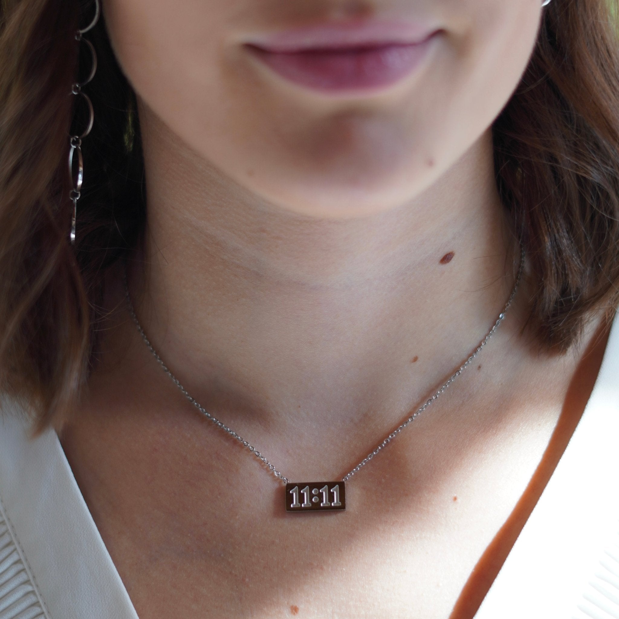 Collar 11:11 Silver - El jardín de las joyas