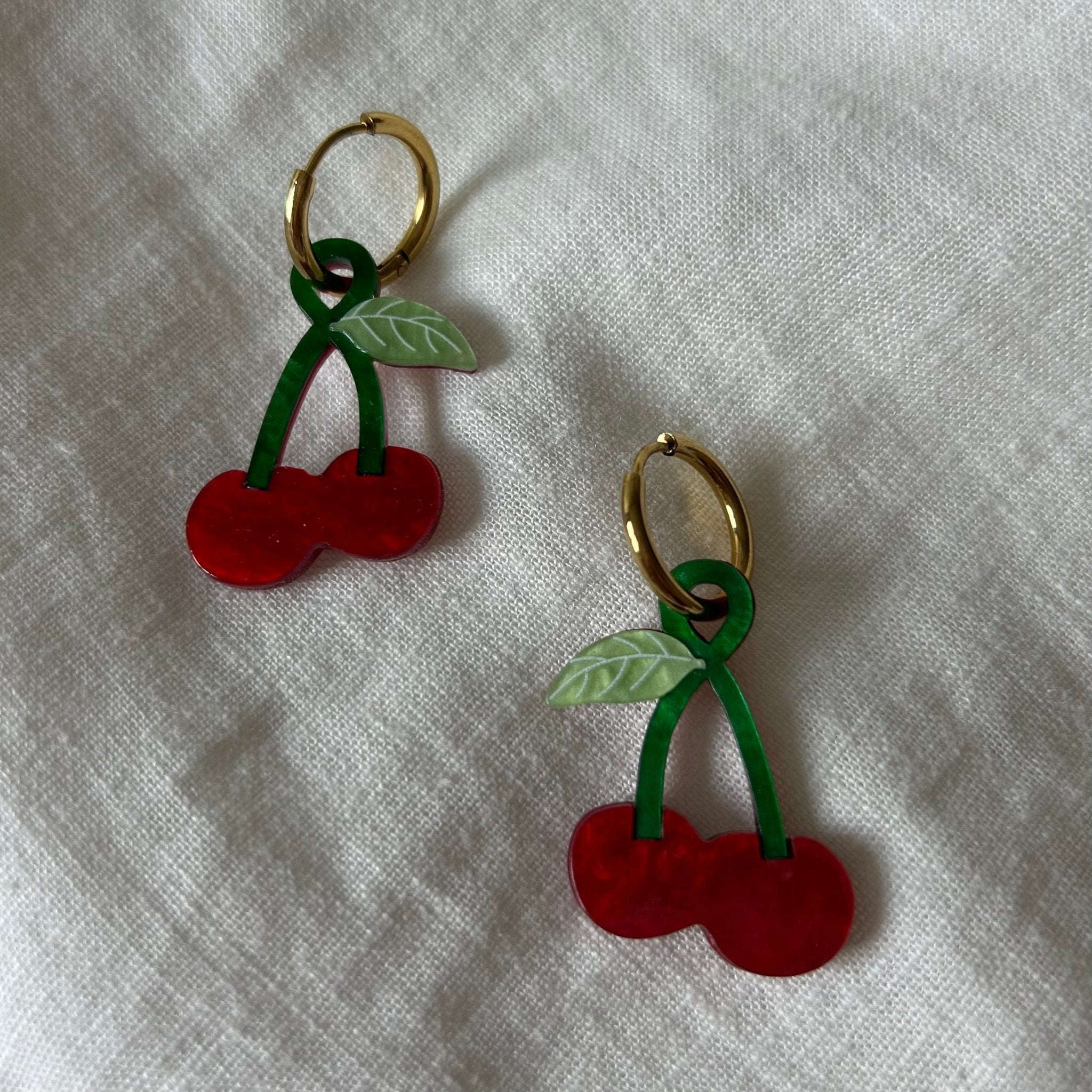 Pendientes Cerezas - El jardín de las joyas