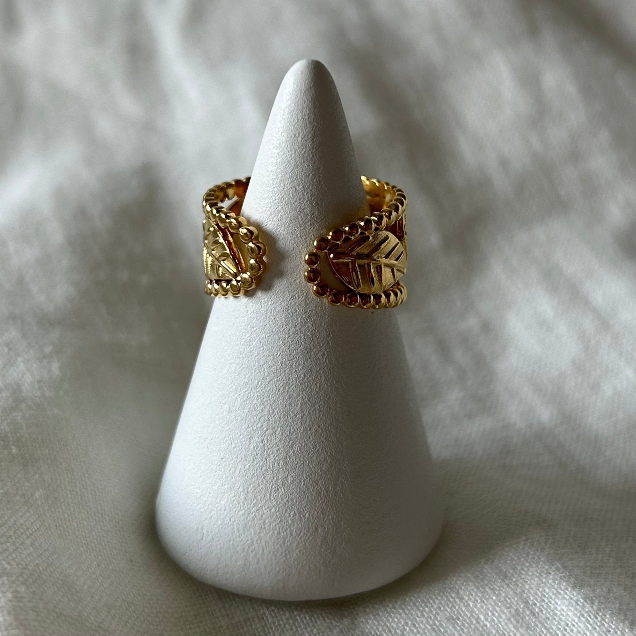 Anillo Focus Gold - El jardín de las joyas
