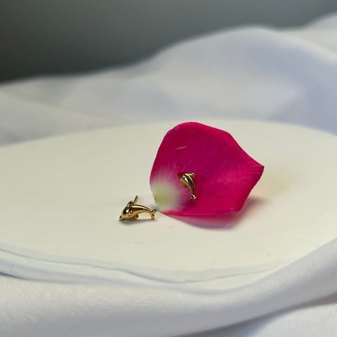 Pendientes Delfín Gold