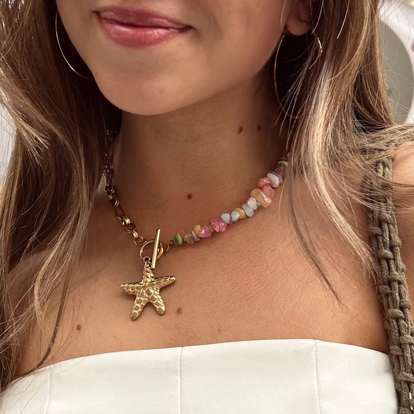 Collar Estrella de mar - El jardín de las joyas