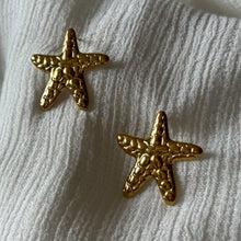 Load image into Gallery viewer, Pendientes Estrella Marina - El jardín de las joyas