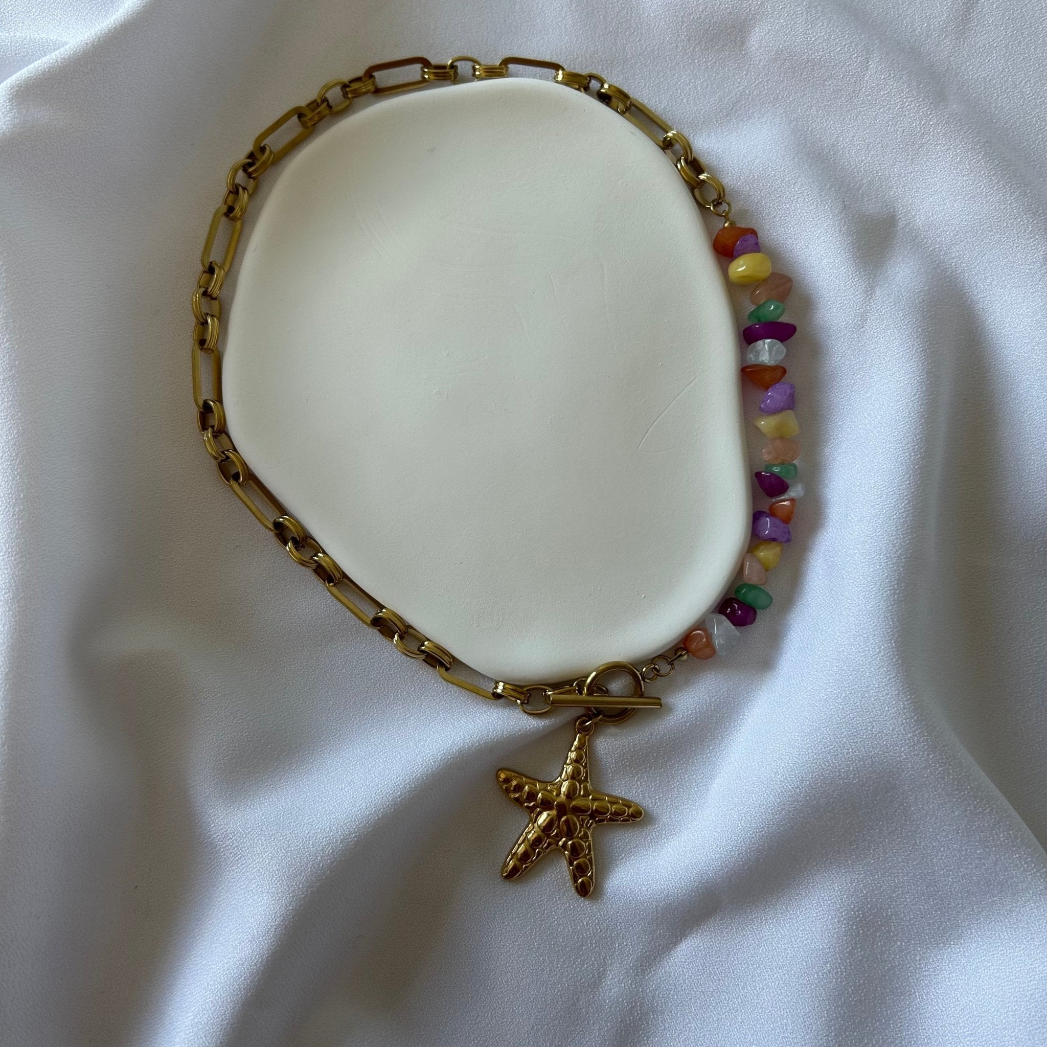 Collar Estrella de mar - El jardín de las joyas