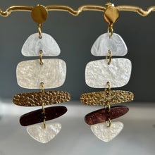 Load image into Gallery viewer, Pendientes Eclipse Dorado - El jardín de las joyas