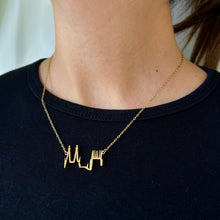 Cargar imagen en el visor de la galería, Collar CATEDRAL BURGOS (Benéfico) GOLD - El jardín de las joyas