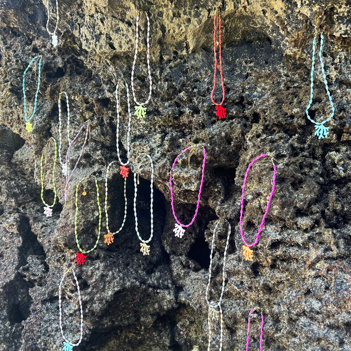 Collar Arrecife de coral 🪸 - El jardín de las joyas