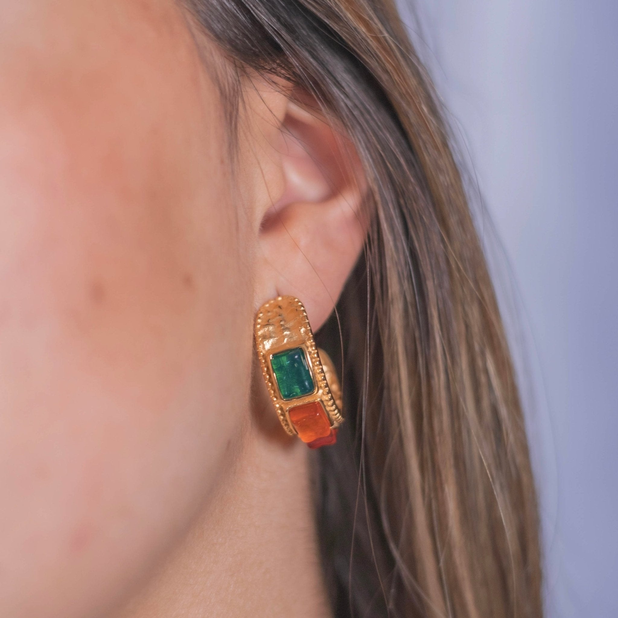 Pendientes Daila Gold - El jardín de las joyas