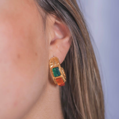 Pendientes Daila Gold - El jardín de las joyas