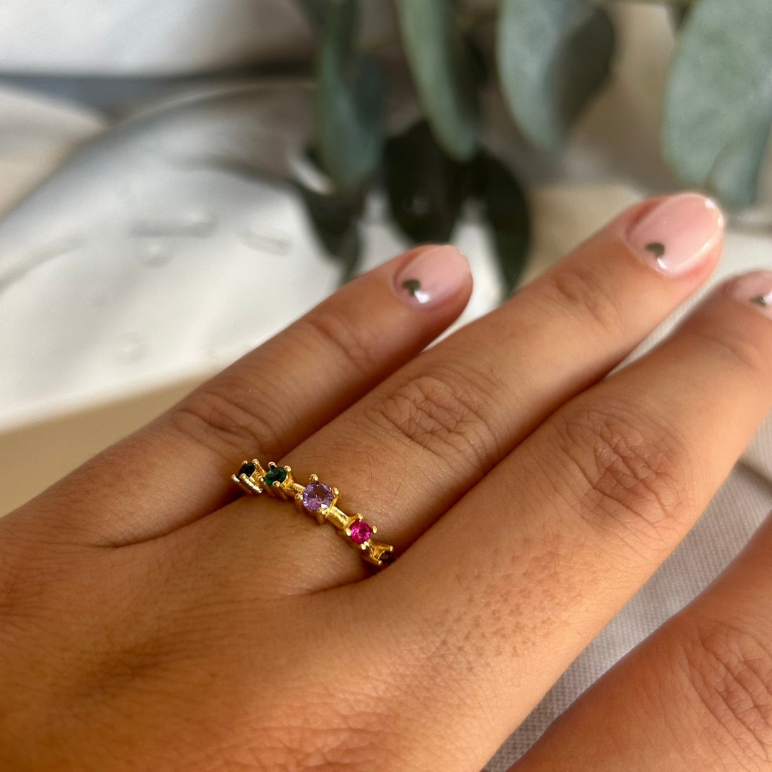 Anillo Venus Gold - El jardín de las joyas