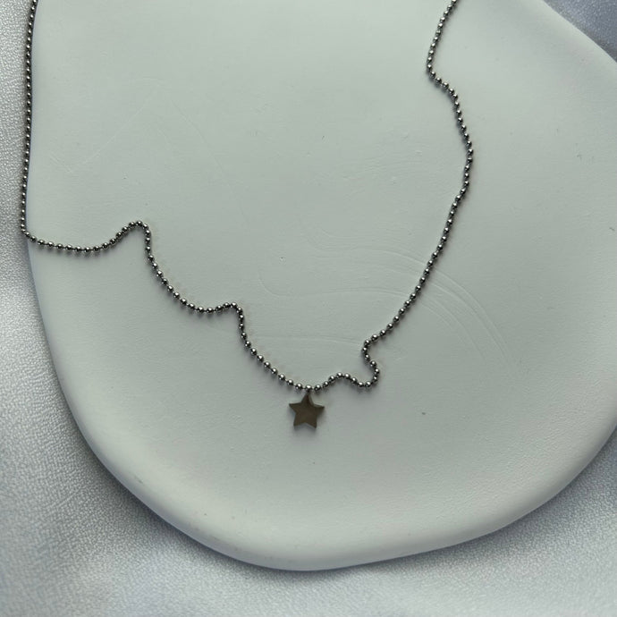 Collar Star Silver - El jardín de las joyas
