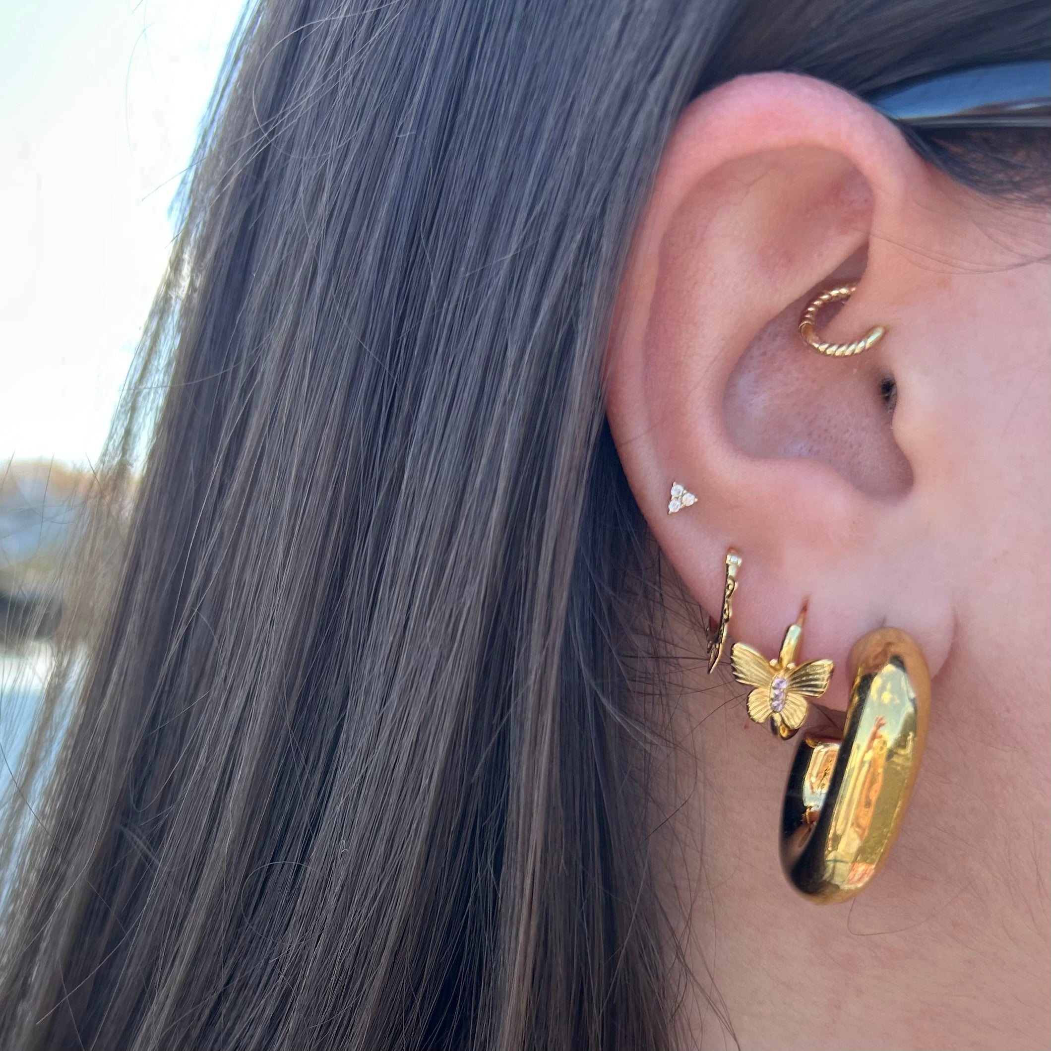 Pendientes Duna - El jardín de las joyas