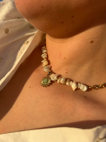 Collar Luz de Nácar - El jardín de las joyas
