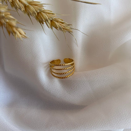 Anillo jazmín - El jardín de las joyas