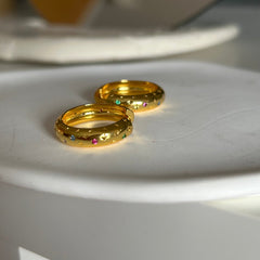 Pendientes Orquídea