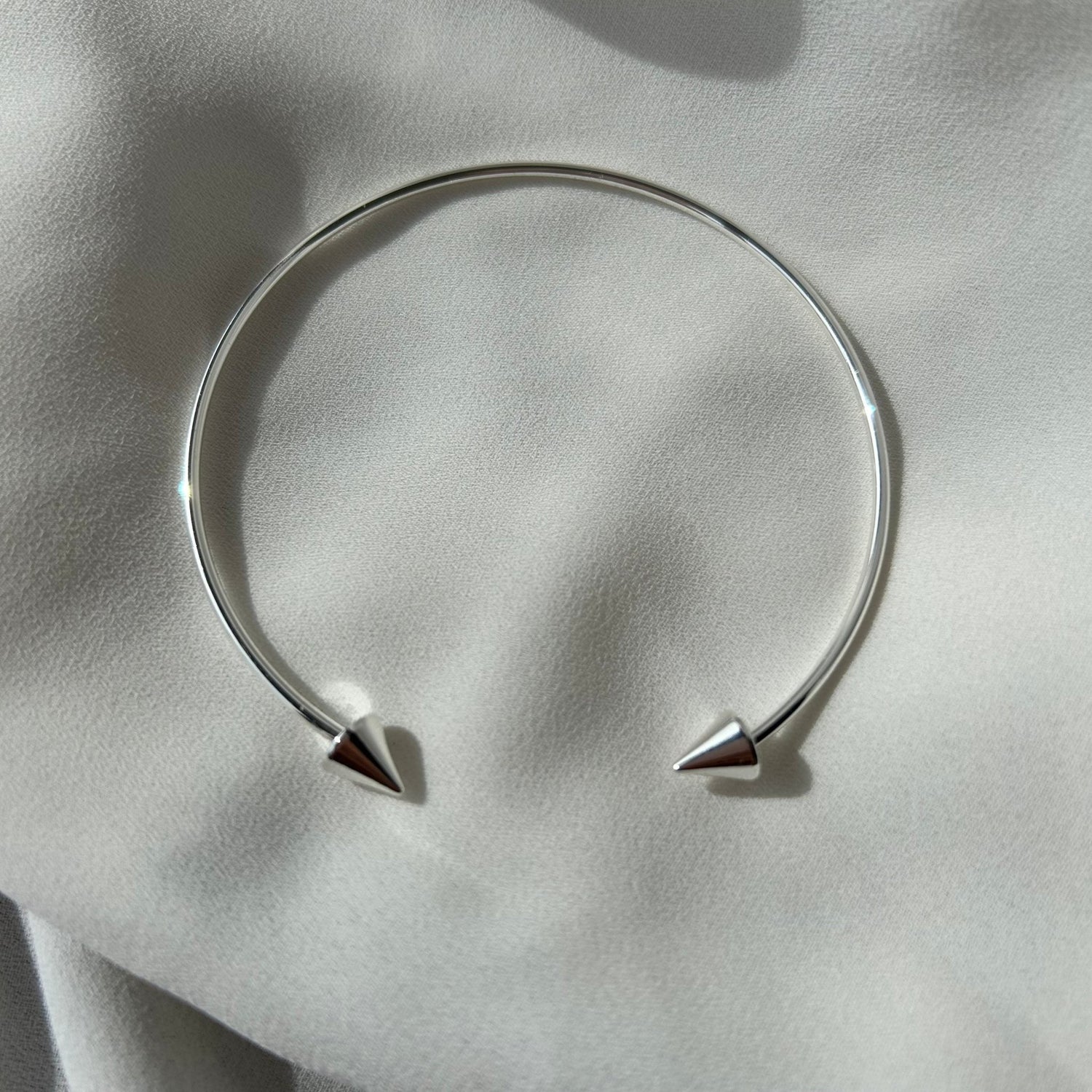 Brazalete Ceibo Silver - El jardín de las joyas