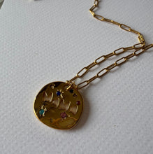 Lataa kuva Galleria-katseluun, Collar Mama gemas Gold - El jardín de las joyas
