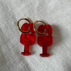 Pendientes Langosta