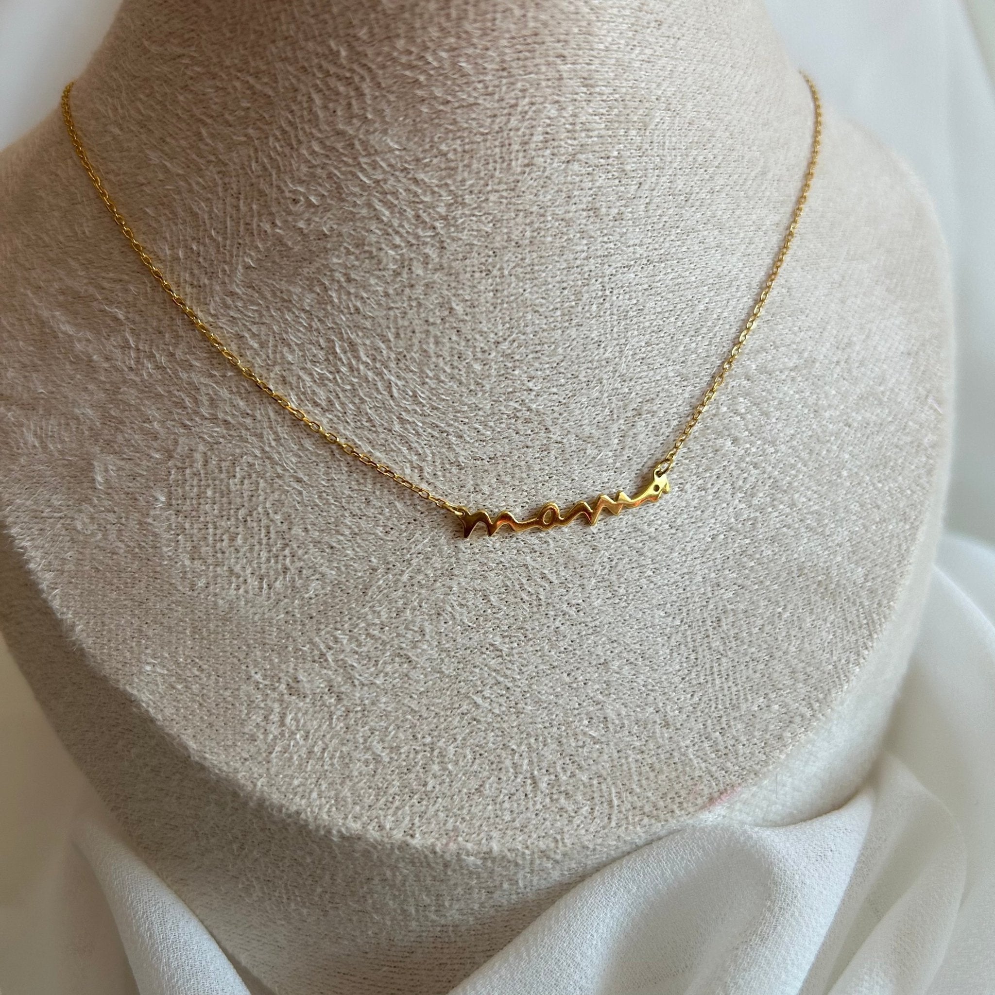 Collar mama Gold - El jardín de las joyas