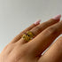Anillo Acebo Gold - El jardín de las joyas