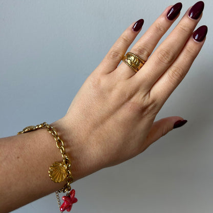 Anillo Focus Gold - El jardín de las joyas