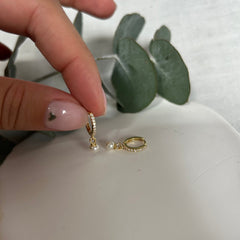 Pendientes Lirio Gold