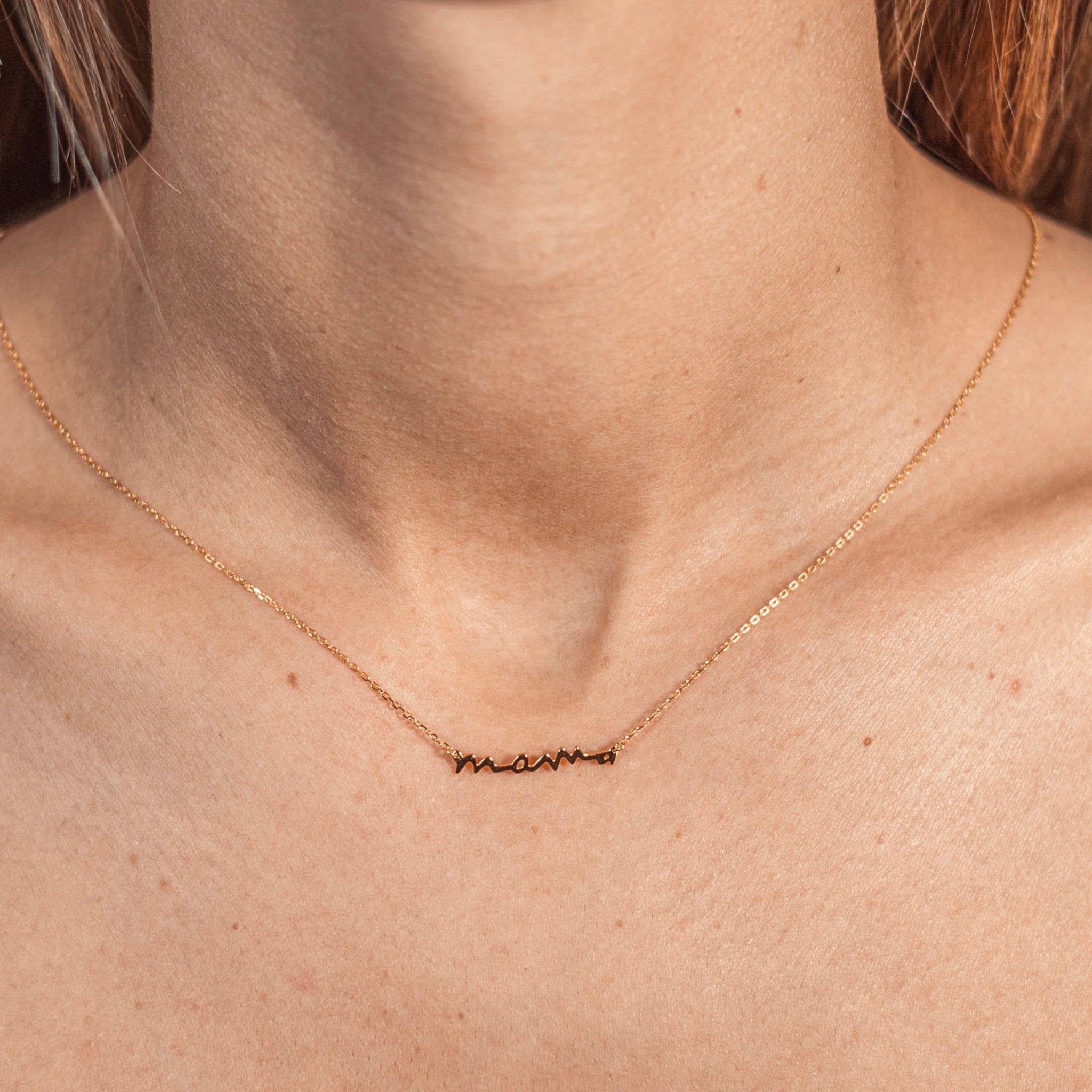 Collar mama Gold - El jardín de las joyas
