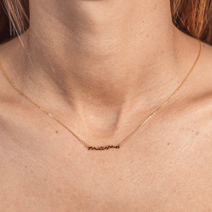 Collar mama Gold - El jardín de las joyas