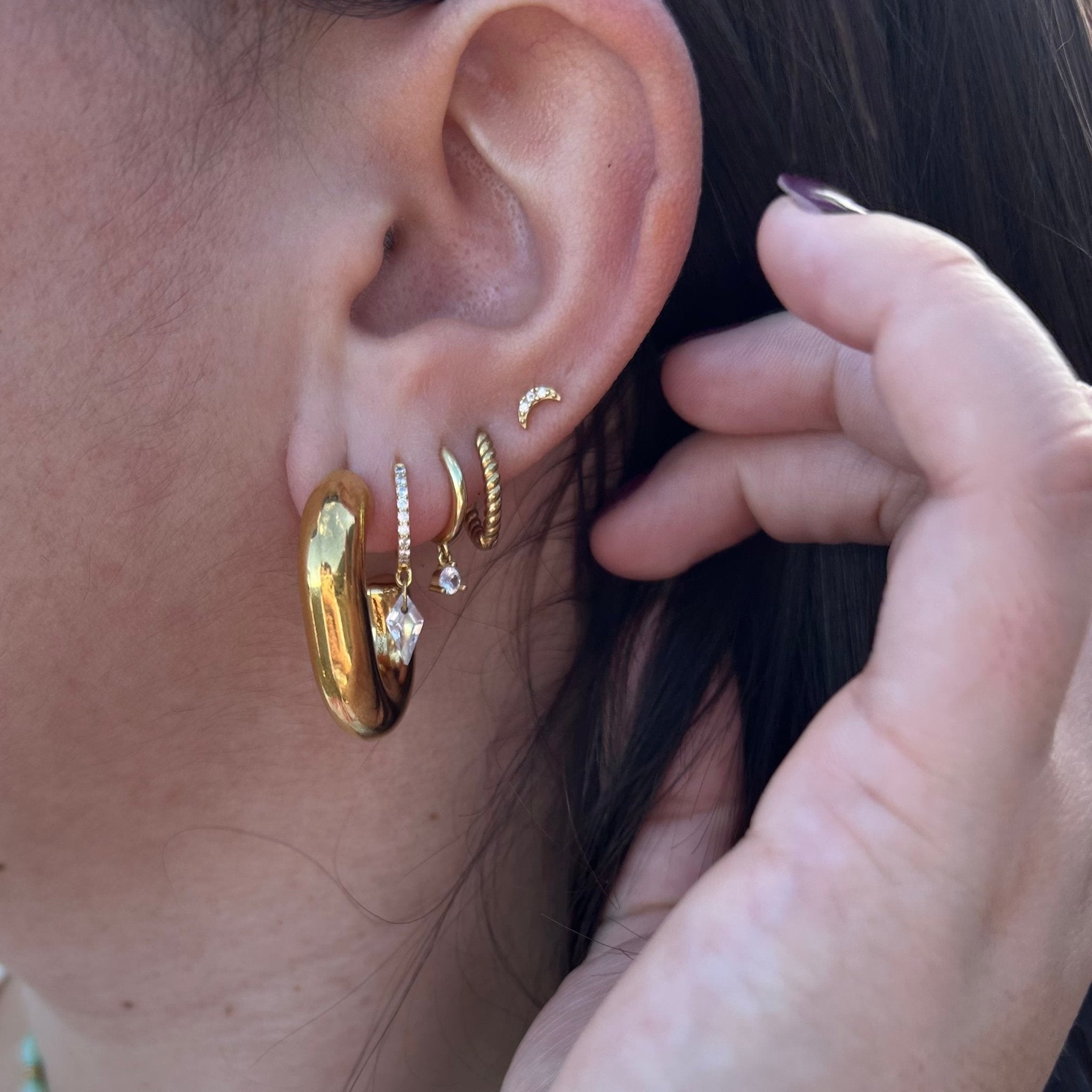 Pendientes Duna - El jardín de las joyas