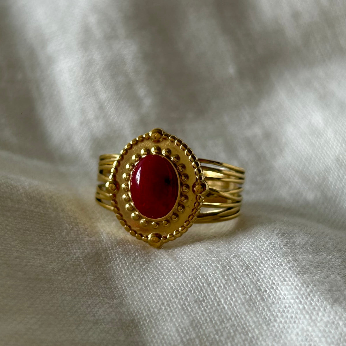 Anillo Granada - El jardín de las joyas