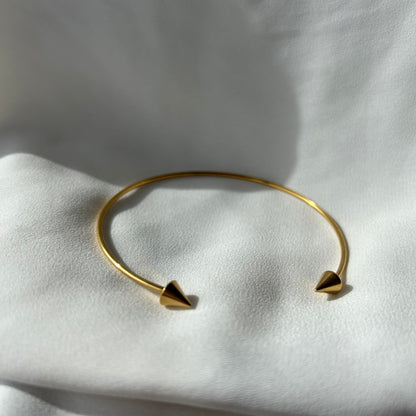 Brazalete Ceibo Gold - El jardín de las joyas