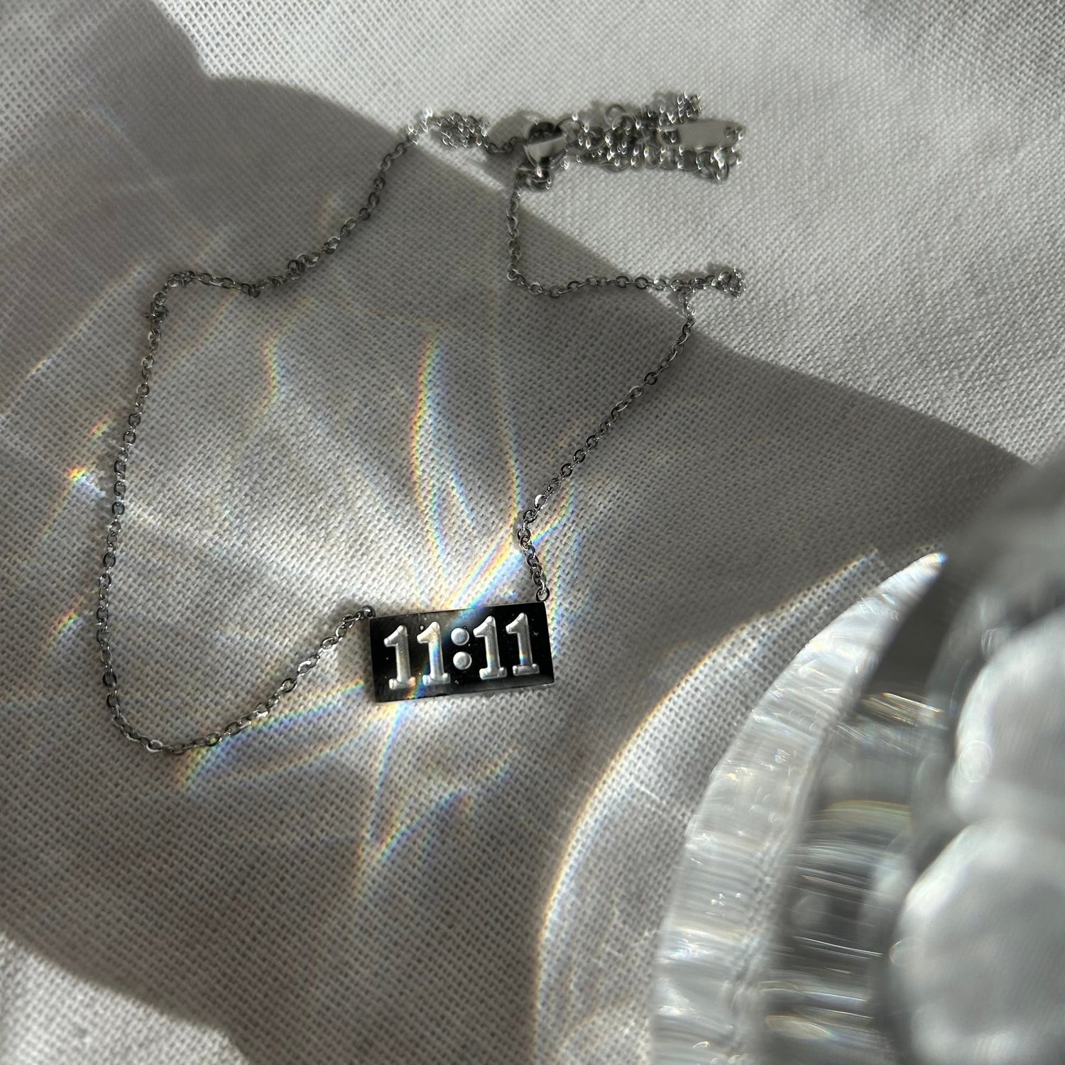 Collar 11:11 Silver - El jardín de las joyas