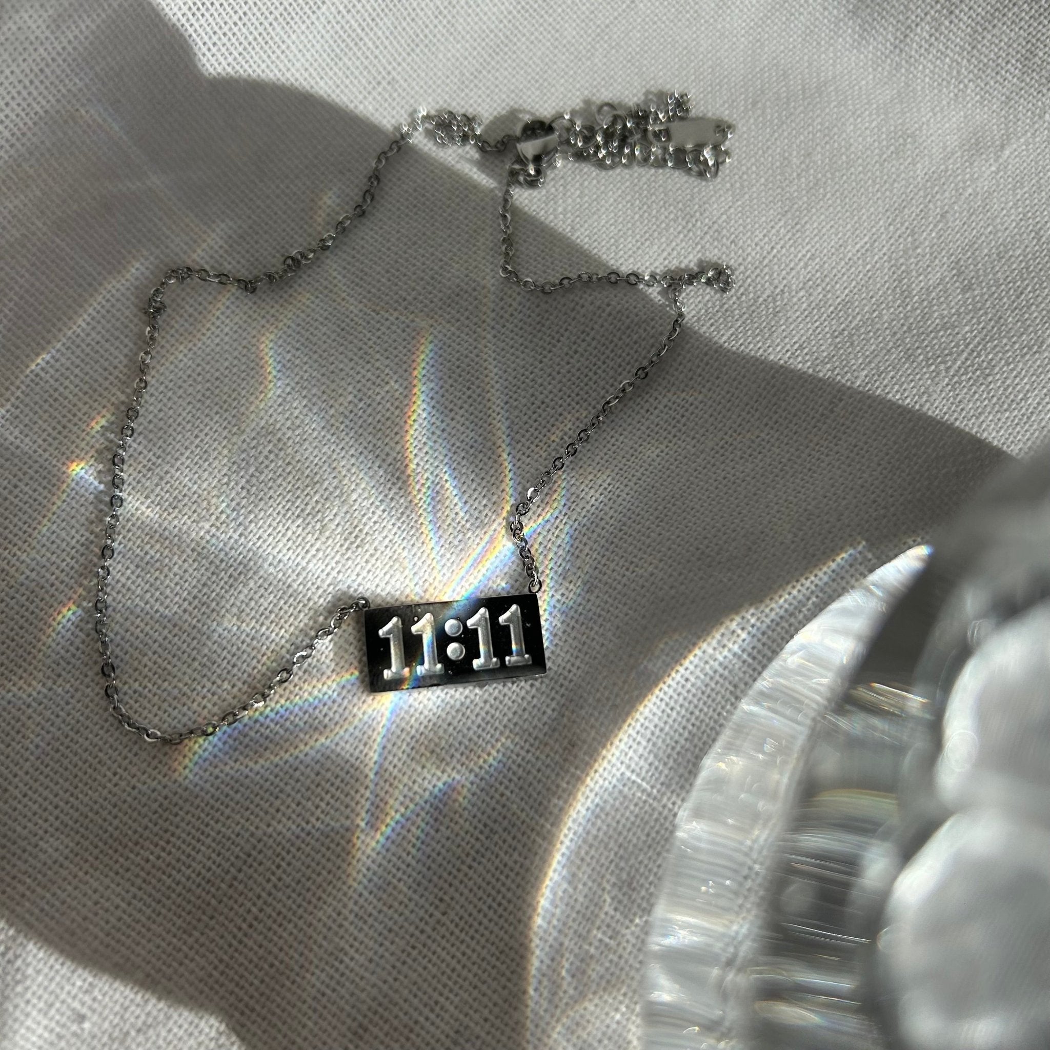 Collar 11:11 Silver - El jardín de las joyas