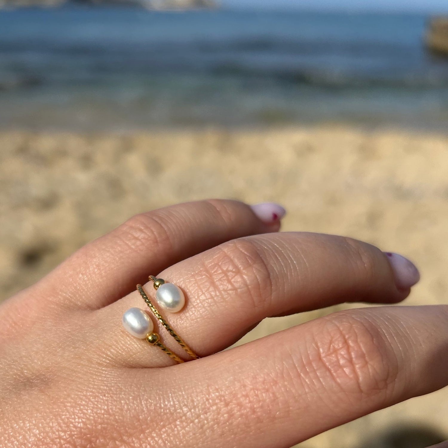 Anillo Ostra Gold - El jardín de las joyas