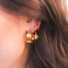 Pendientes Hoja Gold