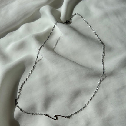 Collar Ola Silver/Gold - El jardín de las joyas