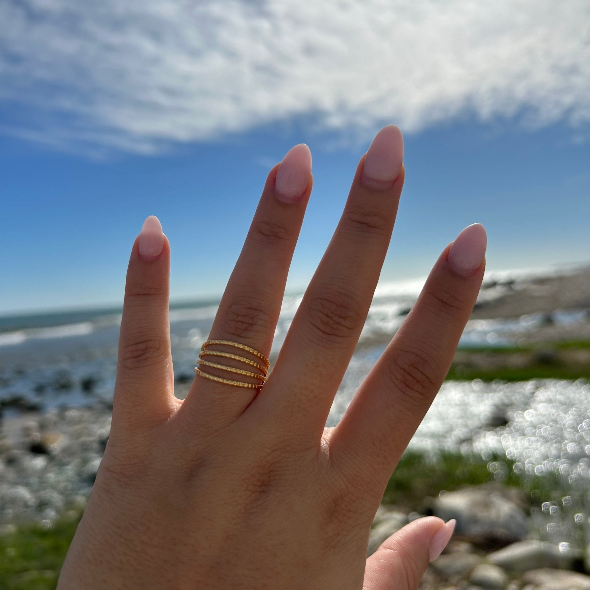 Anillo jazmín - El jardín de las joyas