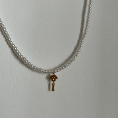 Collar perlas perro