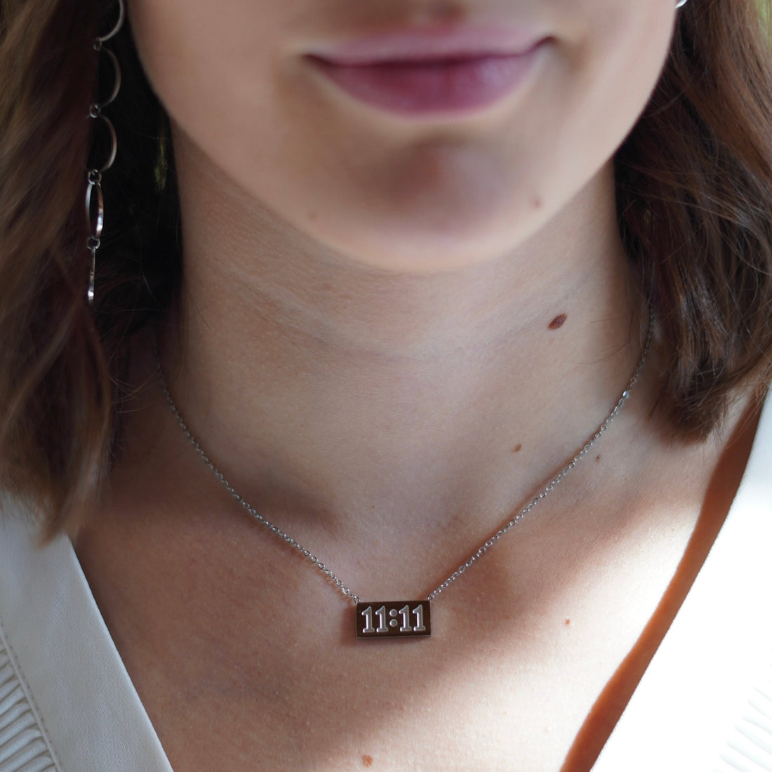 Collar 11:11 Silver - El jardín de las joyas