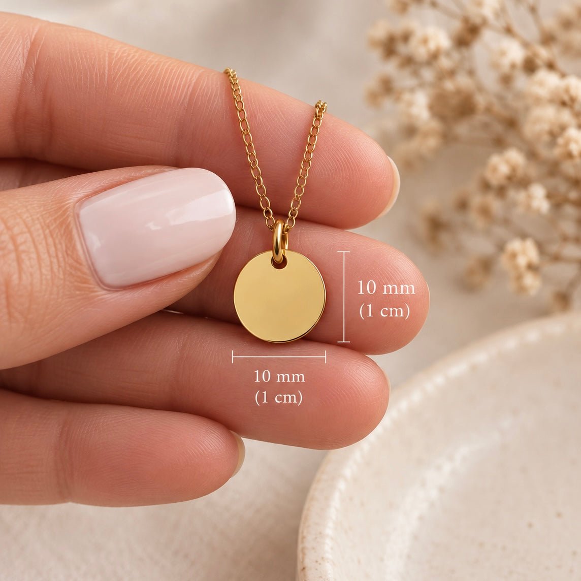 Collar personalizado con nombre / inicial ✨ - El jardín de las joyas
