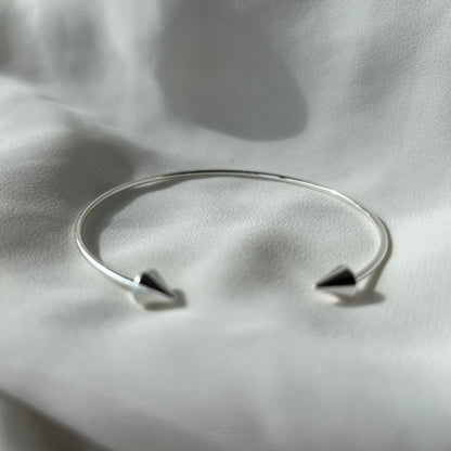 Brazalete Ceibo Silver - El jardín de las joyas