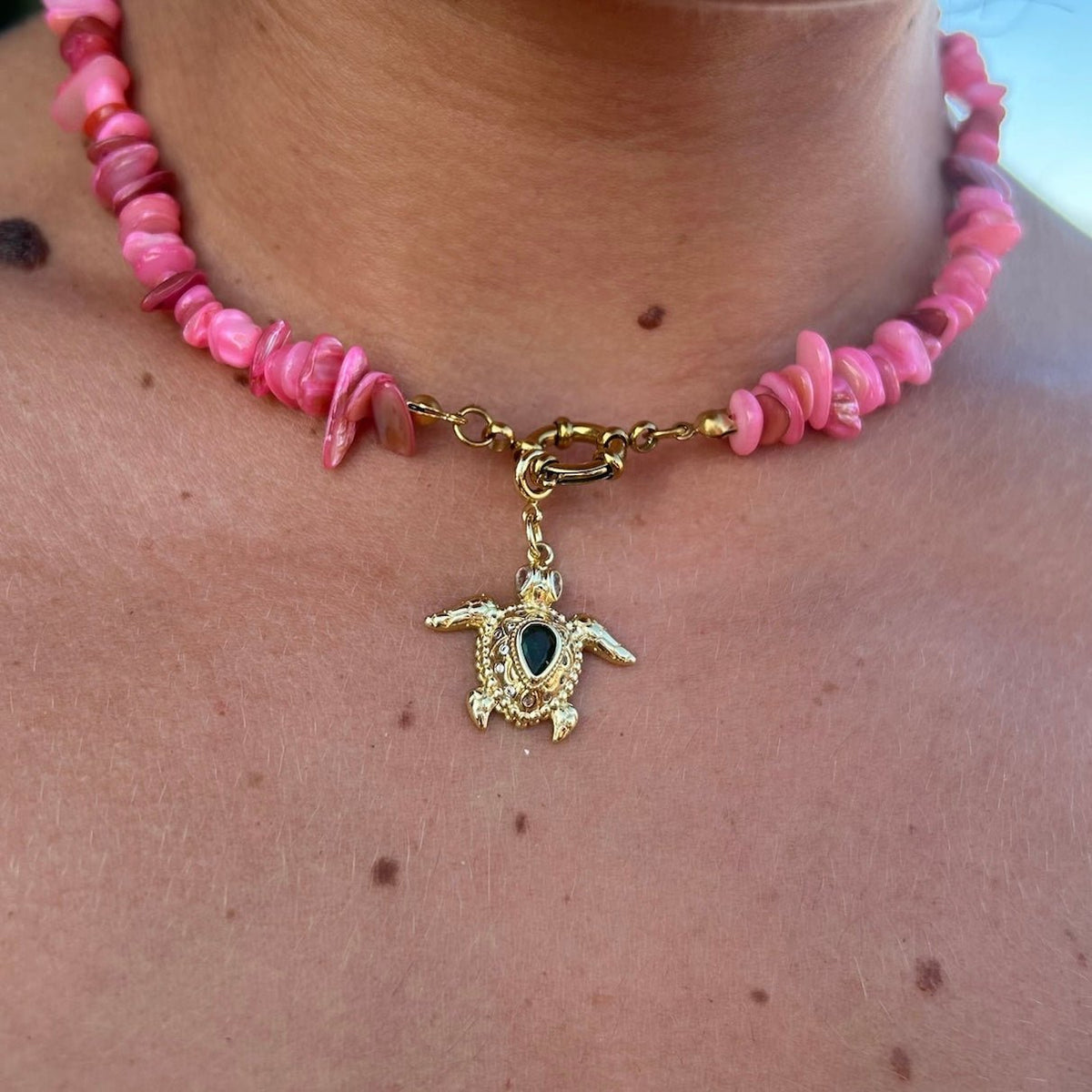 Charm tortuga marina - El jardín de las joyas