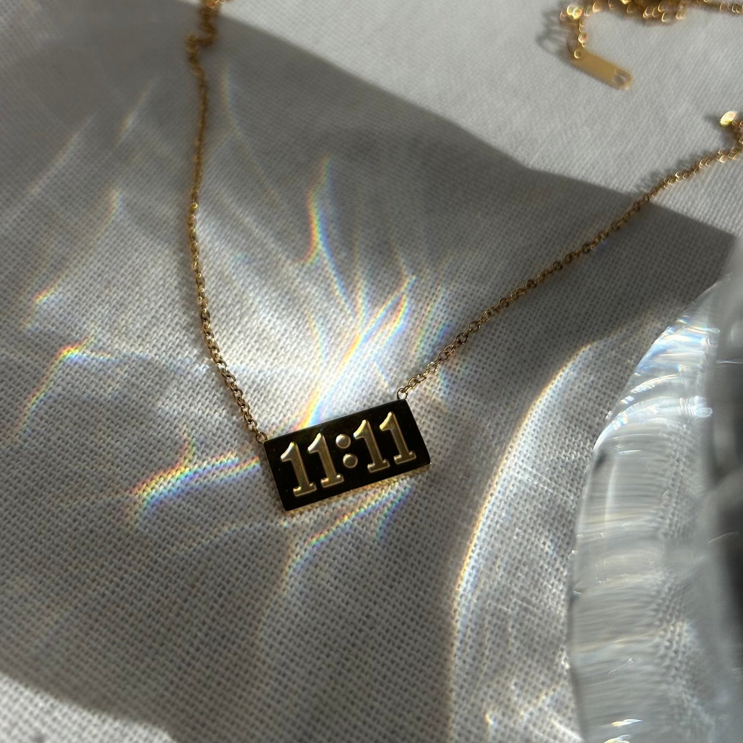 Collar 11:11 Gold - El jardín de las joyas